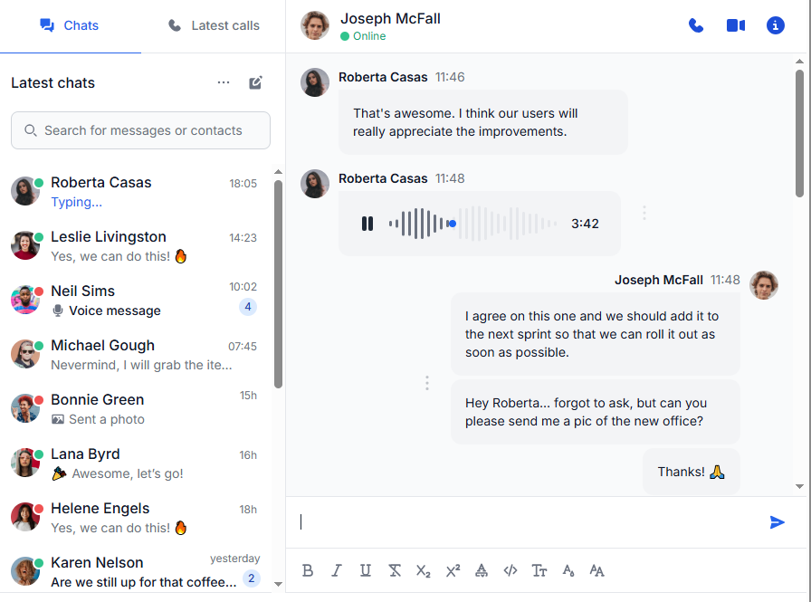Let your team ask CRM questions like they talk to a colleague