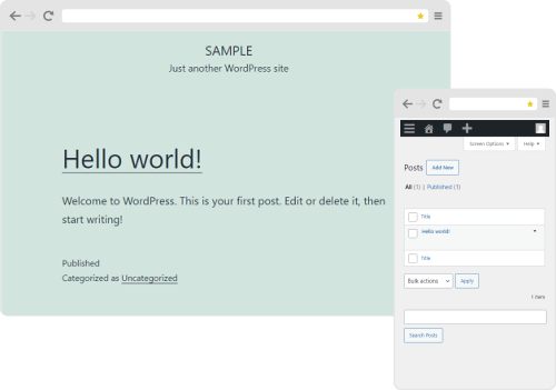 Safe testing environment during development