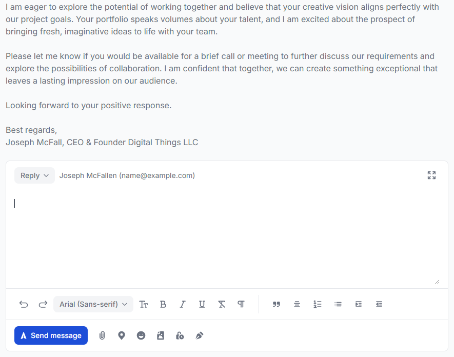 Writing and sending sales emails still eats up too much time