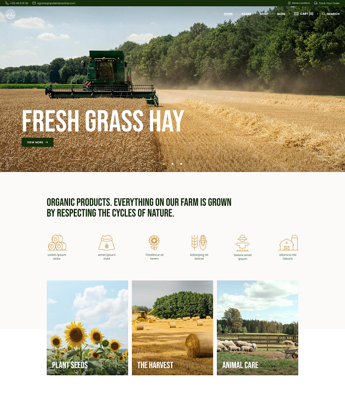 Web platforms for plant suppliers