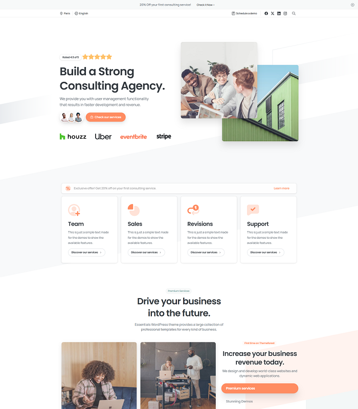 Web platforms for industrial consultants