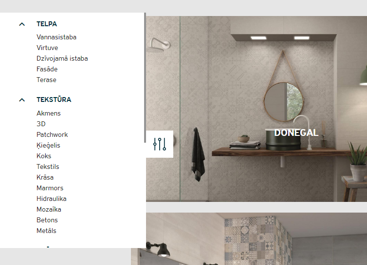 Product Search Filter