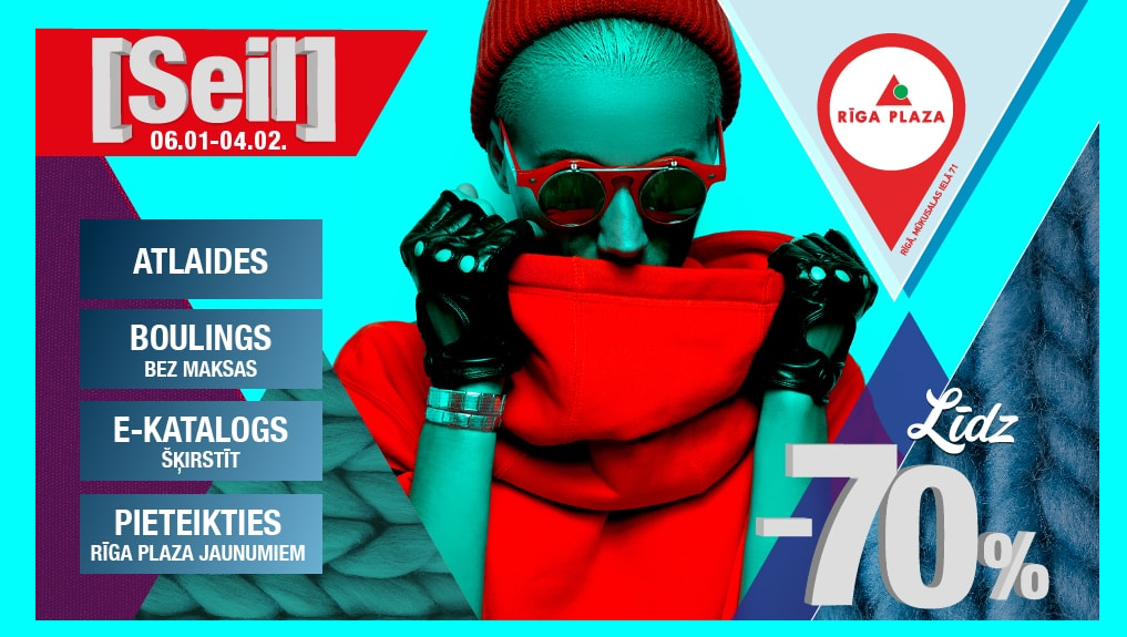 Riga Plaza Sale page